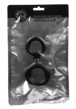 Load image into Gallery viewer, Oxballs 8-Ball Silicone Cock and Ball Ring - Black
