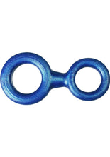 Load image into Gallery viewer, Oxballs 8-Ball Silicone Cock and Ball Ring - Blue
