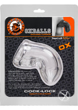 Load image into Gallery viewer, Oxballs Atomic Jock Cock-Lock Chastity Cage - Clear
