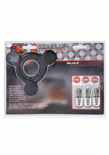 Load image into Gallery viewer, Oxballs Buzz Squeeze Vibrating Ballstretcher - Black
