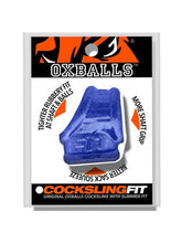 Load image into Gallery viewer, Oxballs Cocksling Fit Sling - Blue Fire

