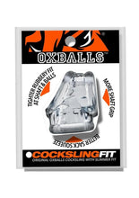 Load image into Gallery viewer, Oxballs Cocksling Fit Sling - Clear

