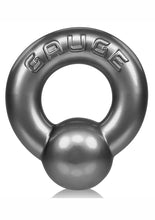 Load image into Gallery viewer, Oxballs Gauge Super Flex Cock Ring - Grey/Silver
