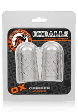 Load image into Gallery viewer, Oxballs Gripper Nipple Sucker - Clear - 2 Pack

