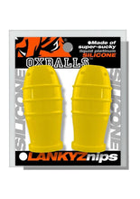 Load image into Gallery viewer, Oxballs Lankyz Silicone Nipsuckers - Yellow
