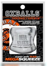 Load image into Gallery viewer, Oxballs Mega Squeeze Ergofit Ballstretcher - Clear
