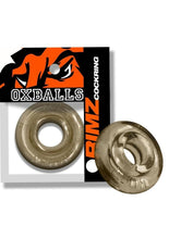 Load image into Gallery viewer, Oxballs Rimz Single Cock Ring - Storm - Smoke

