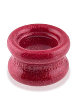 Load image into Gallery viewer, Oxballs Squeeze Short Ballstretcher - Cherry Lips - Red/Silver
