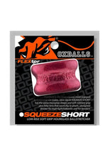 Load image into Gallery viewer, Oxballs Squeeze Short Ballstretcher - Cherry Lips - Red/Silver
