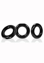 Load image into Gallery viewer, Oxballs Willy Rings Cock Ring - Black - 3 Pack
