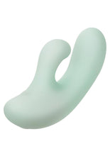 Load image into Gallery viewer, Pacifica Fiji Rechargeable Silicone Dual Vibrator - Green
