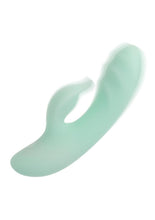 Load image into Gallery viewer, Pacifica Polynesia Rechargeable Silicone Dual Vibrator - Teal
