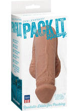Load image into Gallery viewer, Pack It Heavy Dildo - Caramel - 5.5in
