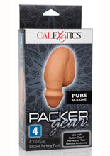 Load image into Gallery viewer, Packer Gear Silicone Packing Penis - Caramel/Tan - 4in
