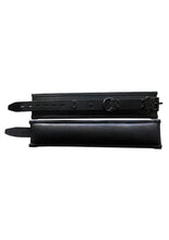 Load image into Gallery viewer, Padded Leather Wrist Cuffs - Black
