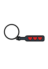 Load image into Gallery viewer, Paddle Hearts Keychain
