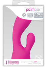Load image into Gallery viewer, Palmbliss Silicone Massager Head Attachment - Pink
