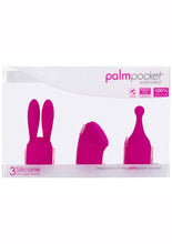 Load image into Gallery viewer, Palmpower Pocket Extended Silicone Attachments - Pink - Set Of 3
