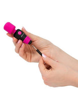 Load image into Gallery viewer, Palmpower Pocket Silicone Rechargeable Mini Wand Massager
