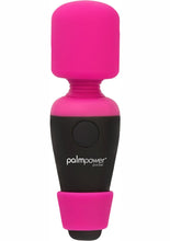 Load image into Gallery viewer, Palmpower Pocket Silicone Rechargeable Mini Wand Massager - Pink
