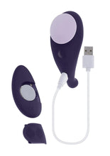 Load image into Gallery viewer, Panty Party Rechargeable Silicone Vibrator with Remote
