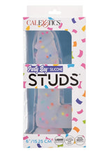 Load image into Gallery viewer, Party Boy Silicone Studs Dong with Suction Cup 6in Insert - Multicolor
