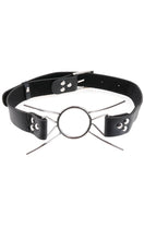 Load image into Gallery viewer, Spider Gag with Black Strap (Chrome)
