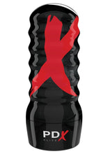 Load image into Gallery viewer, Pipedream Extreme Elite Ass-Gasm Vibrating Kit Masturbator with Bullets - Pussy - Black/Vanilla
