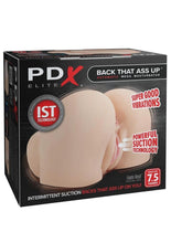 Load image into Gallery viewer, Pdx Elite Back That Ass Up Automatic Rechargeable Mega Masturbator - Vanilla

