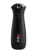 Load image into Gallery viewer, Pdx Elite Fap-Gasm Rechargeable Male Masturbator - Black/Frosted
