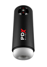 Load image into Gallery viewer, Pdx Elite Moto Milker Rechargeable Masturbator - Black/White
