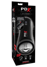 Load image into Gallery viewer, Pipedream Extreme Elite Moto Stroker Masturbator - Mouth - Black
