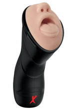 Load image into Gallery viewer, PDX Elite Rechargeable Deep Throat Vibrating Masturbator - Mouth
