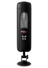 Load image into Gallery viewer, Pipedream Extreme Elite Rechargeable Ultimate Milker Masturbator - Pussy - Black/Clear
