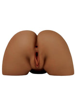 Load image into Gallery viewer, Pdx Elite Shake That Ass Vibrating Rechargeable Mega Masturbator - Caramel
