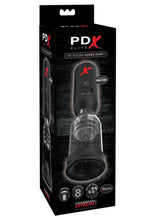 Load image into Gallery viewer, Pipedream Extreme Elite Silicone Tip Teazer Power Pump Masturbator - Black/Clear
