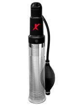 Load image into Gallery viewer, Pipedream Extreme Elite Suck-N-Pump Masturbator - Black/Clear
