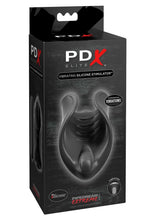 Load image into Gallery viewer, Pipedream Extreme Elite Vibrating Silicone Stimulator Masturbator with Bullet - Black

