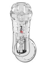 Load image into Gallery viewer, Pdx Elite Viewtube See-Thru EZ-Grip Stroker - General Orifice - Clear
