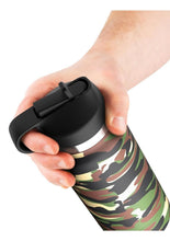 Load image into Gallery viewer, PDX Plus Fap Flask Happy Camper Stroker - Frosted/Camo

