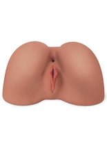 Load image into Gallery viewer, Pdx Plus Perfect 10 Booty Realistic Pussy and Ass Masturbator - Caramel/Flesh
