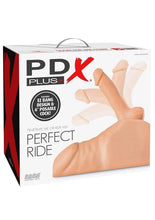 Load image into Gallery viewer, Pdx Plus Perfect Ride Posable Male Masturbator - Vanilla
