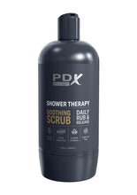 Load image into Gallery viewer, Pdx Plus Shower Therapy Soothing Scrub Discreet Stroker - Chocolate - Chocolate
