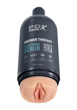Load image into Gallery viewer, Pdx Plus Shower Therapy Soothing Scrub Discreet Stroker - Vanilla
