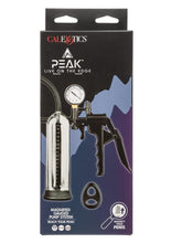 Load image into Gallery viewer, Peak Magnified Gauged Pump System - Black/Clear
