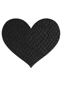 Peekaboo Classic Black Hearts Pasties