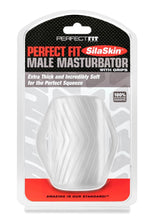 Load image into Gallery viewer, Perfect Fit Male Masturbator with Grips Silaskin - Clear
