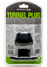 Load image into Gallery viewer, Perfect Fit Tunnel Plug - Black - Large
