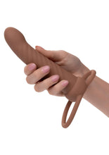 Load image into Gallery viewer, Performance Maxx Rechargeable Silicone Ribbed Dual Penetrator Extender
