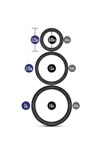 Load image into Gallery viewer, Performance Vs4 Pure Premium Silicone Cock Ring Set (3 Sizes
